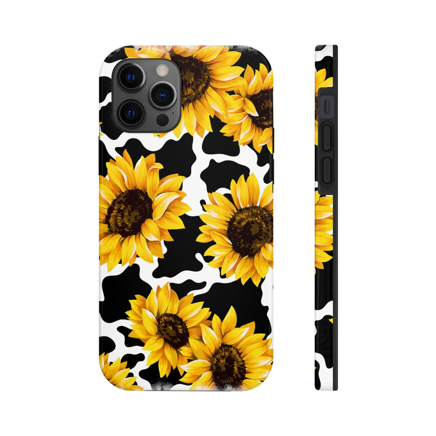 Cow Sunflower Phone Cases