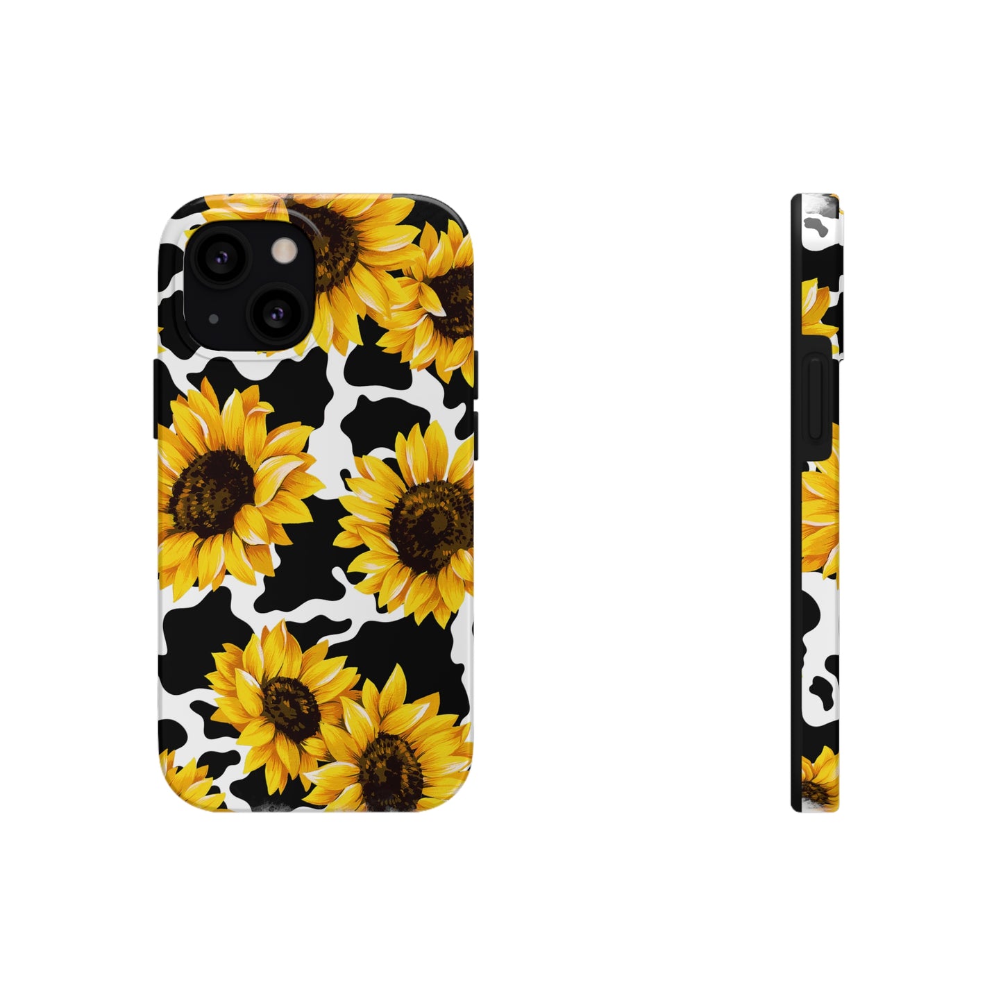 Cow Sunflower Phone Cases