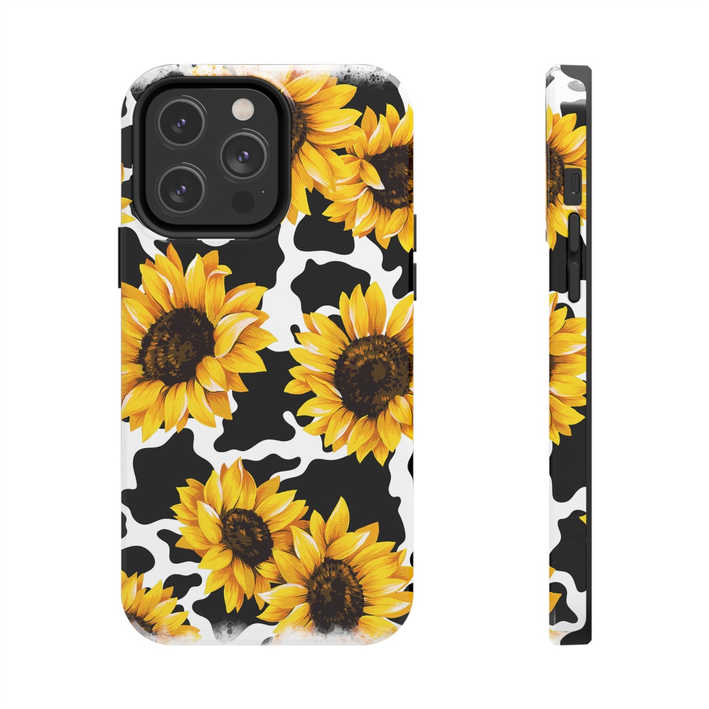 Cow Sunflower Phone Cases