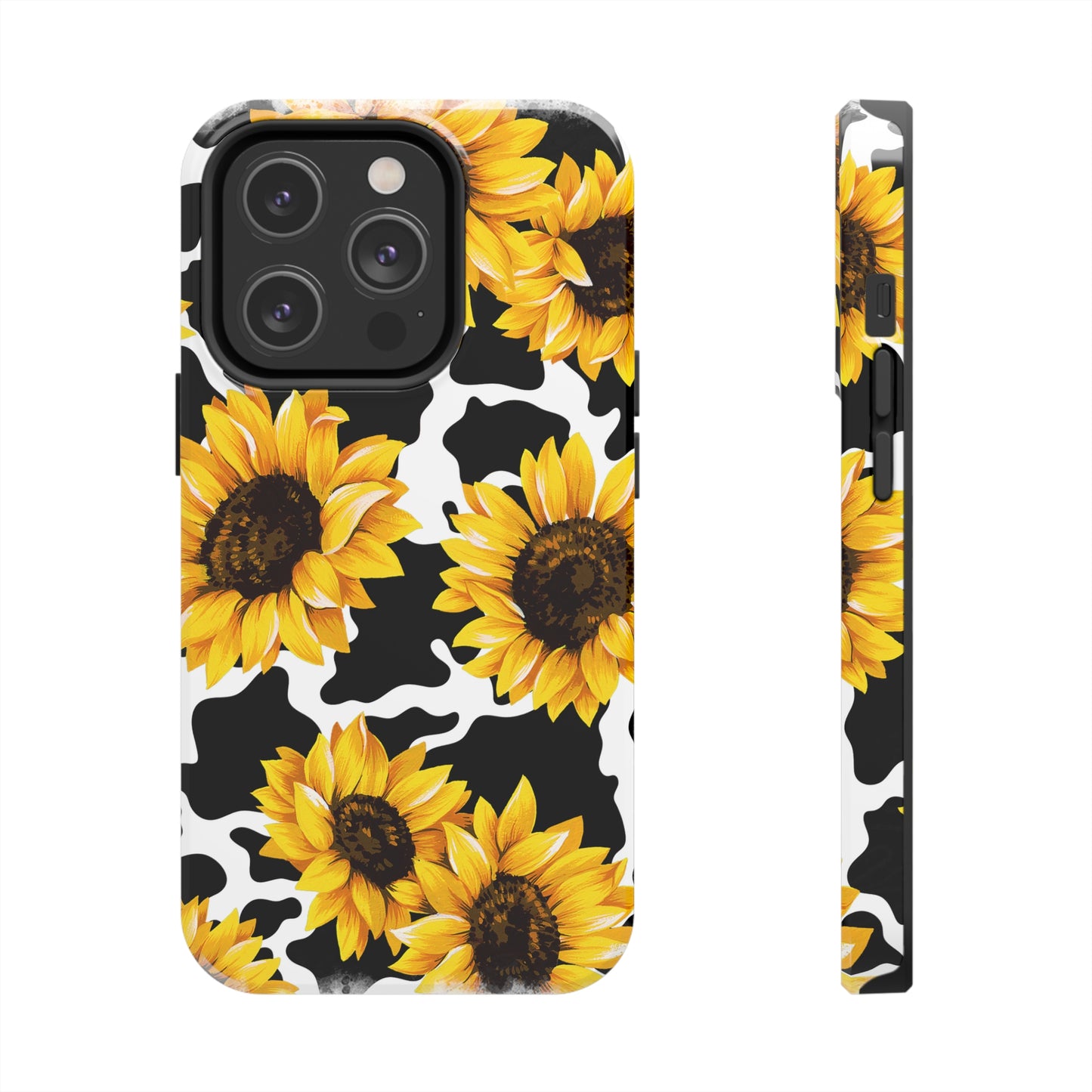 Cow Sunflower Phone Cases