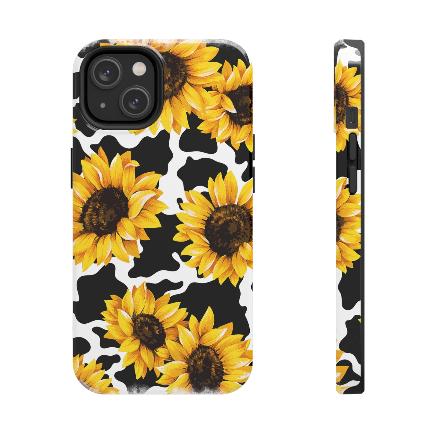 Cow Sunflower Phone Cases